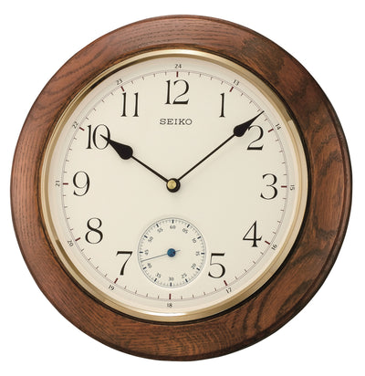 Wooden Wall Clock QXA432B - Plum Retail