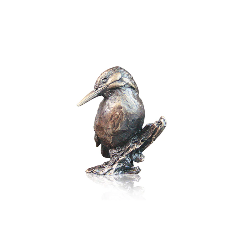 Butler & Peach Miniature Bronze Kingfisher