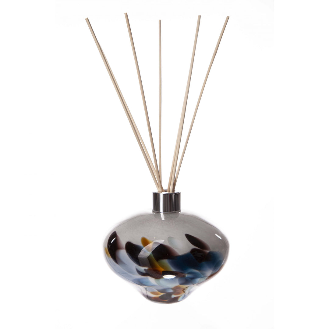 Glass Oval Reed Diffuser in Blue Dynasty