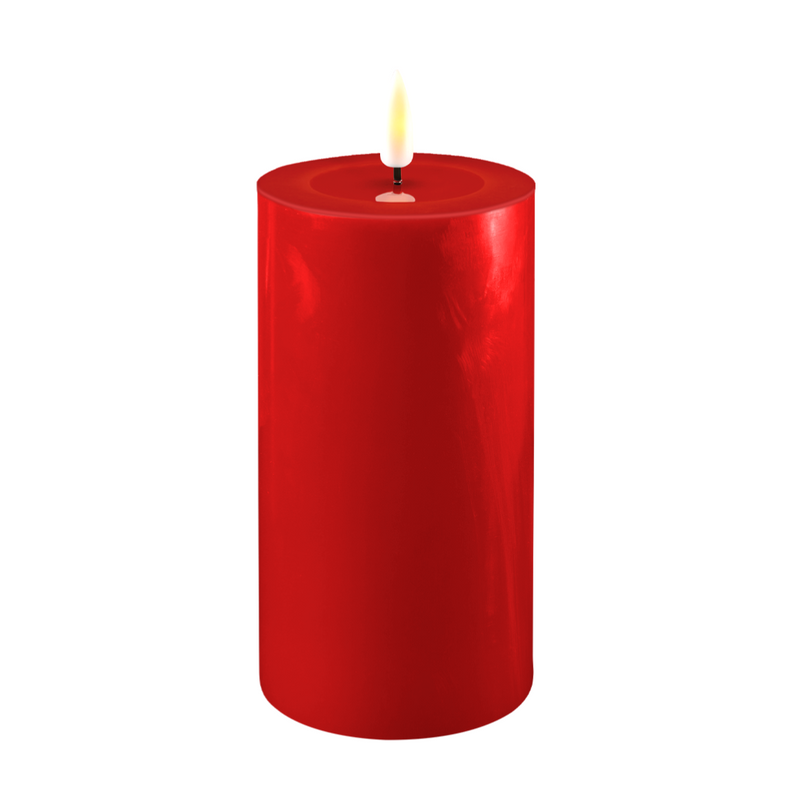 Flameless LED Red Candle