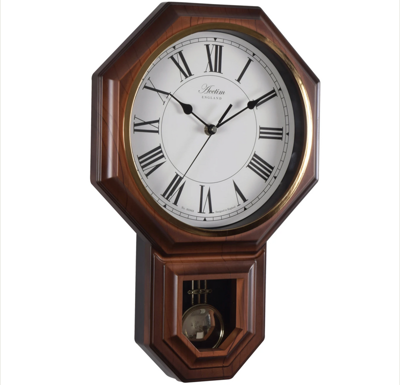 Woodstock Wall Clock - Plum Retail