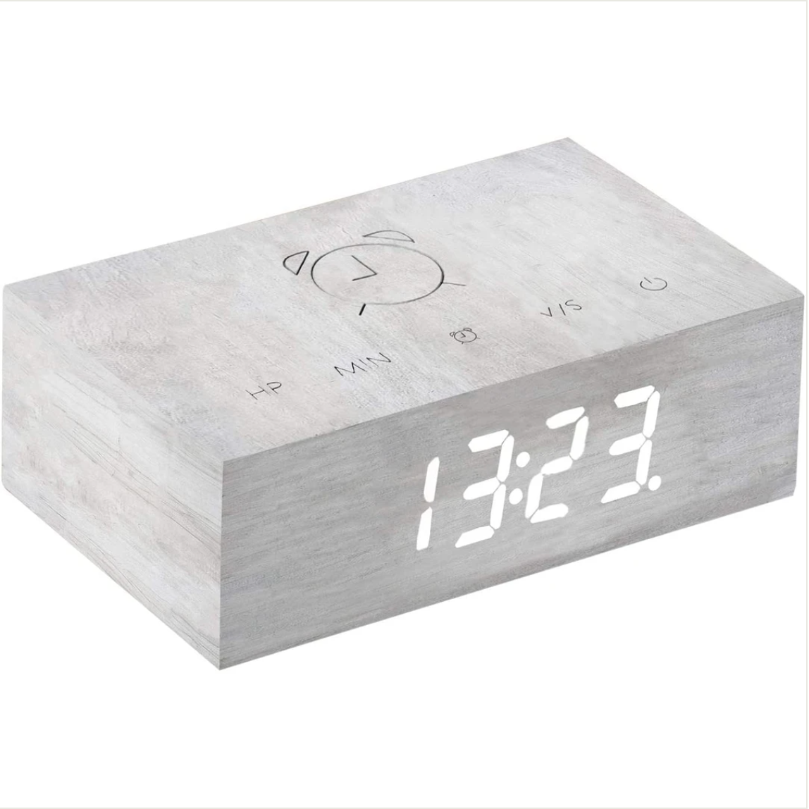 Flip Click Clock - Plum Retail