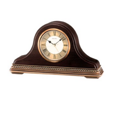 Wooden Mantel Clock QXE017B - Plum Retail
