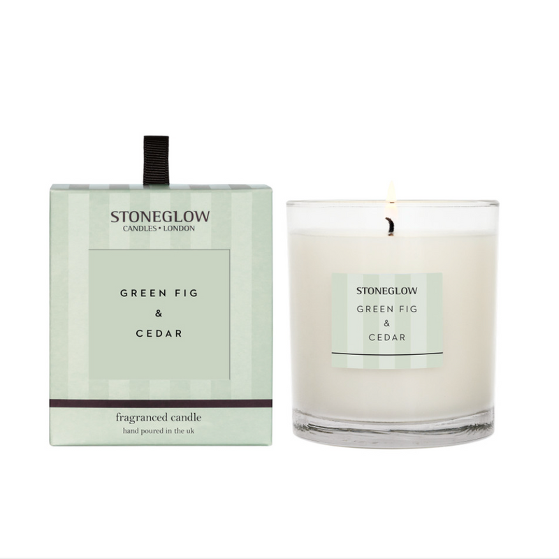 Green Fig & Cedar Tumbler Candle - Modern Classics