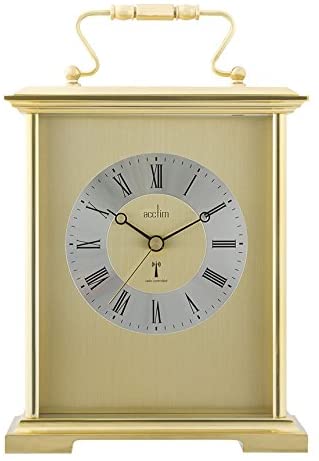 Althorp Gold Carriage Clock - Plum Retail