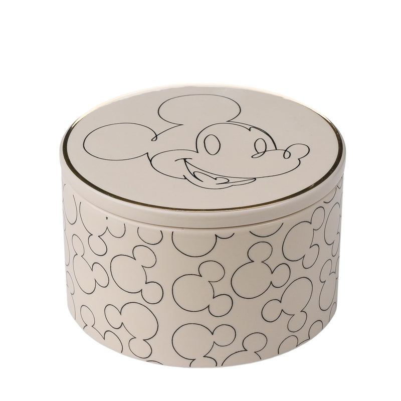 Mickey Mouse Pattern Ceramic Storage Pot