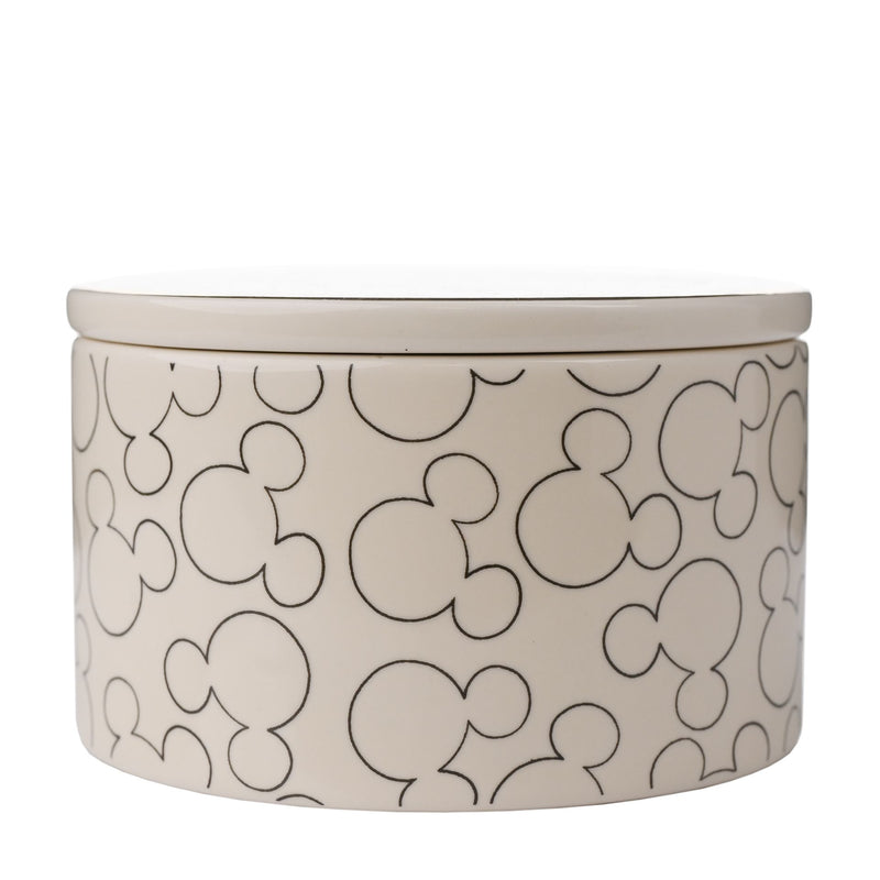 Mickey Mouse Pattern Ceramic Storage Pot