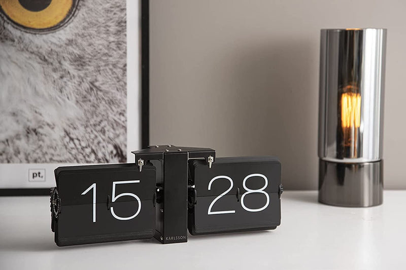 No Case Flip Clock Wall & Table Clock