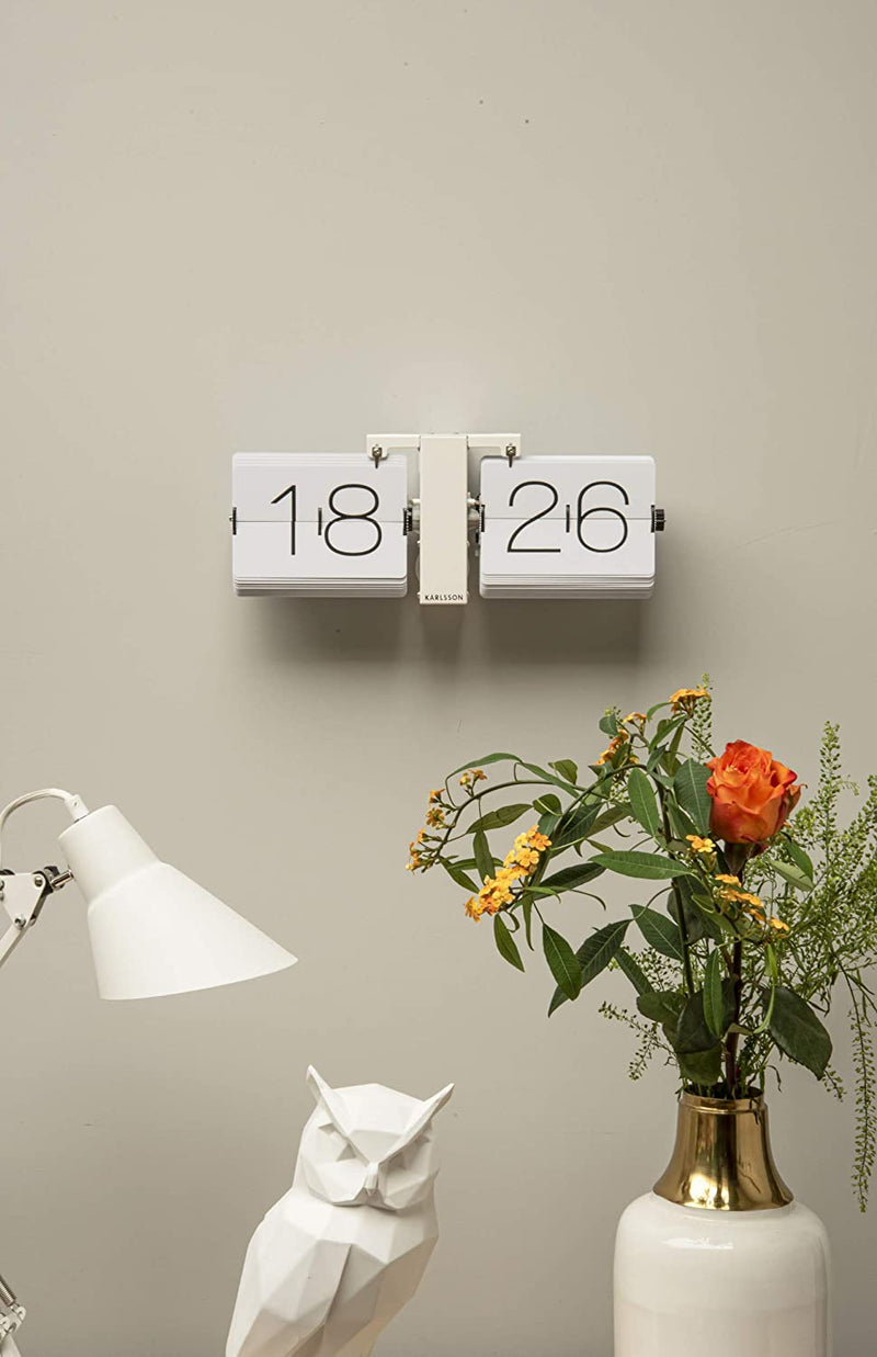 No Case Flip Clock Wall & Table Clock