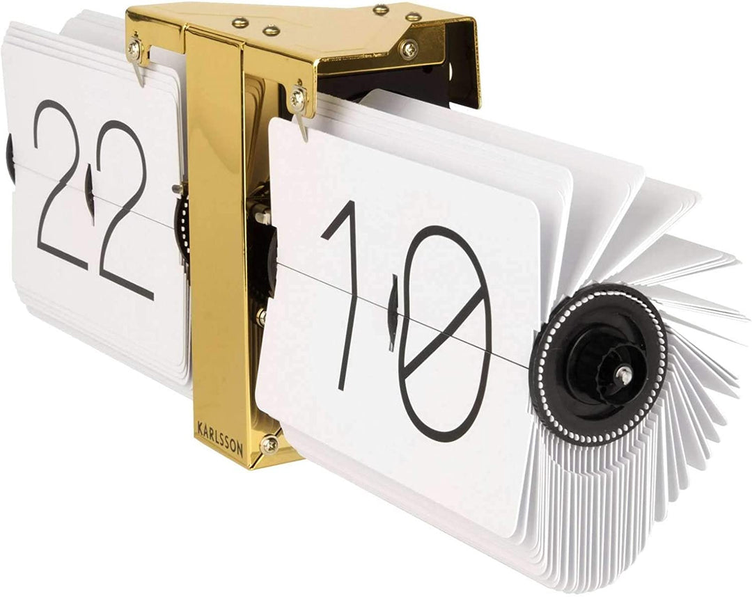 No Case Flip Clock Wall & Table Clock