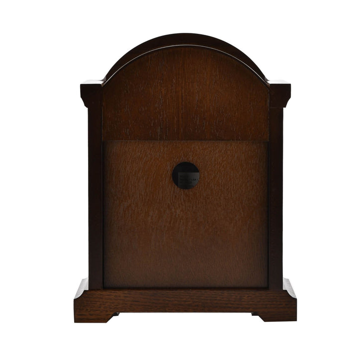 Broken Arch Wooden Mantel Clock