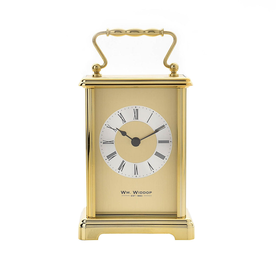Brass Effect Carriage Clock