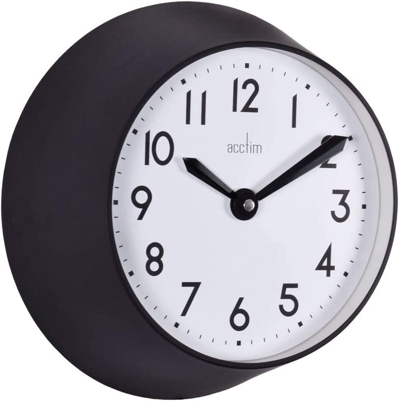 Wixham Black Wall Clock