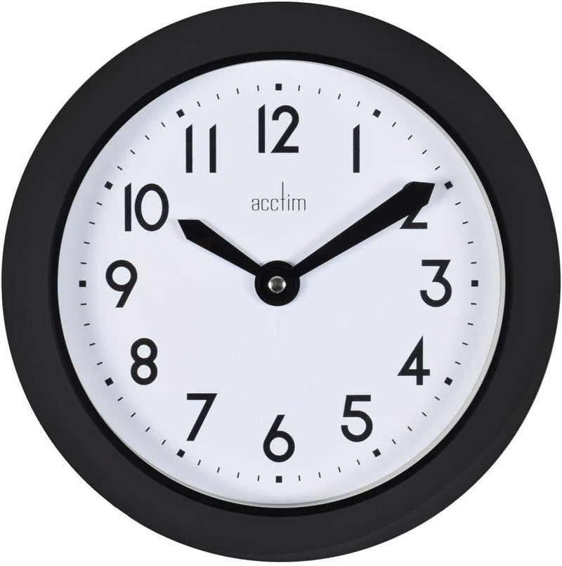 Wixham Black Wall Clock