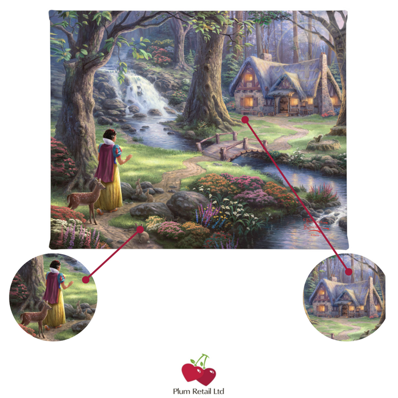Disney’s Snow White Dancing in the Sunlight 8 x 10 inch - Plum Retail