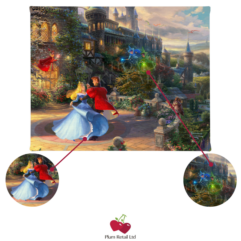 Disney’s Sleeping Beauty Dancing in the Enchanted Light 8 x 10 inch - Plum Retail